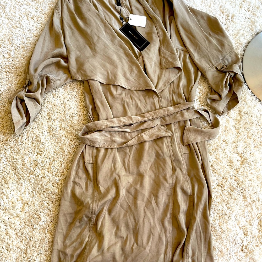 BCBG khaki dress